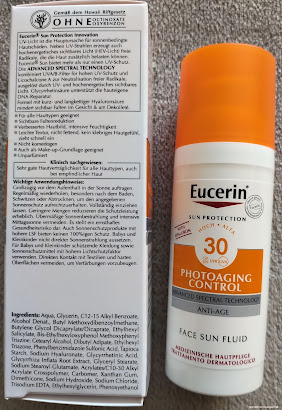 Eucerin Photoaging Control SPF 30 zloženie / INCI