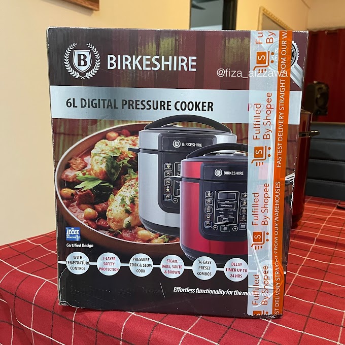 Review Birkeshire Pressure Cooker, okay ke sebab harga dia pun murah sangat