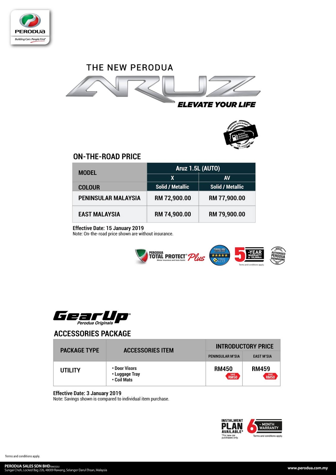 Motoring-Malaysia: Perodua Launches the Aruz 7 Seater SUV 