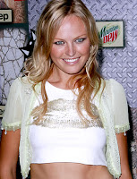  Malin Akerman 2010 Long Wavy Blonde Hairstyles 