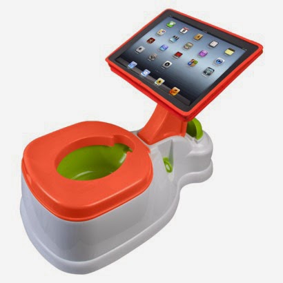 high tech modern toilet baby