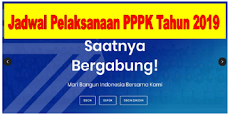 Jadwal Resmi Pelaksanaan PPPK Tahun 2019