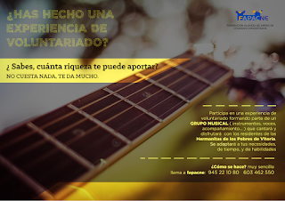 Voluntariado musical en FAPACNE