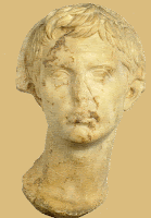 Bust del emperador Augusto, trobat a Pollentia