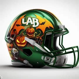 UAB Blazers Halloween Concept Helmets