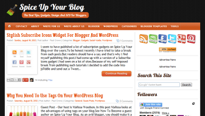 spice up your blog