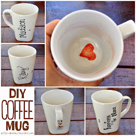 DIY Sharpie Coffee Mug |  A little about a Lot