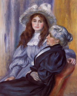 Berthe Morisot and Her Daughter Julie Manet, 1894