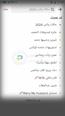 البحث في تطبيق تيك توك TikTok