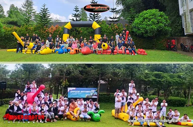 Paket Games Seru Inflatable Tube : Solusi Gathering Kantor yang Praktis