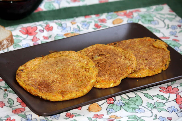 Tortitas de verduras 