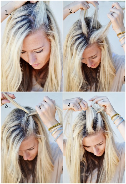 Hair diy: half-up side french braid - the shine project
