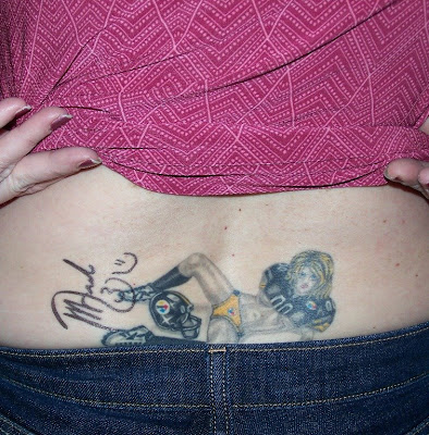 Philadelphia Eagles Tattoo Picture because your team won't play on Sunday 