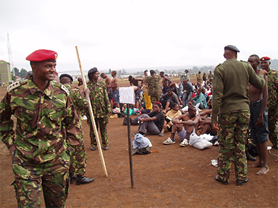 Kenya Armed Forces 2010 Recruitment Sequence Of Events