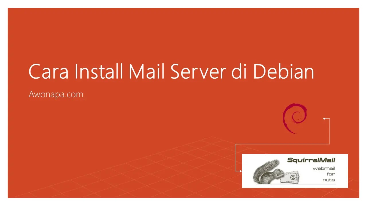 Mail Server Squirrelmail pada Debian