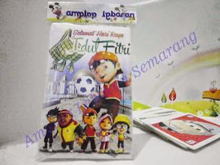 Boboiboy 01 Amplop Lebaran anak Karakter Semarang