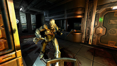 Doom 3 game footage 3 