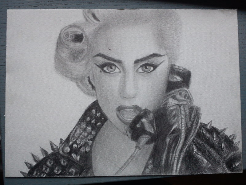 Lady Gaga Traditional Art #27
