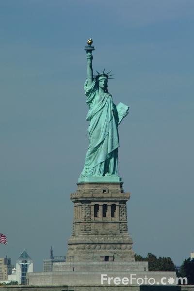 Liberty Enlightening the World better known by the name of the Statue of 