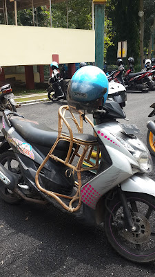 adding chair in motorbike for a kid