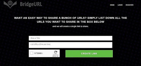 BridgeURL多個網址合併成單一分享連結