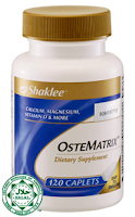 ostematrix shaklee, kalsium, magnesium, vitamin d, kesihatan tulang