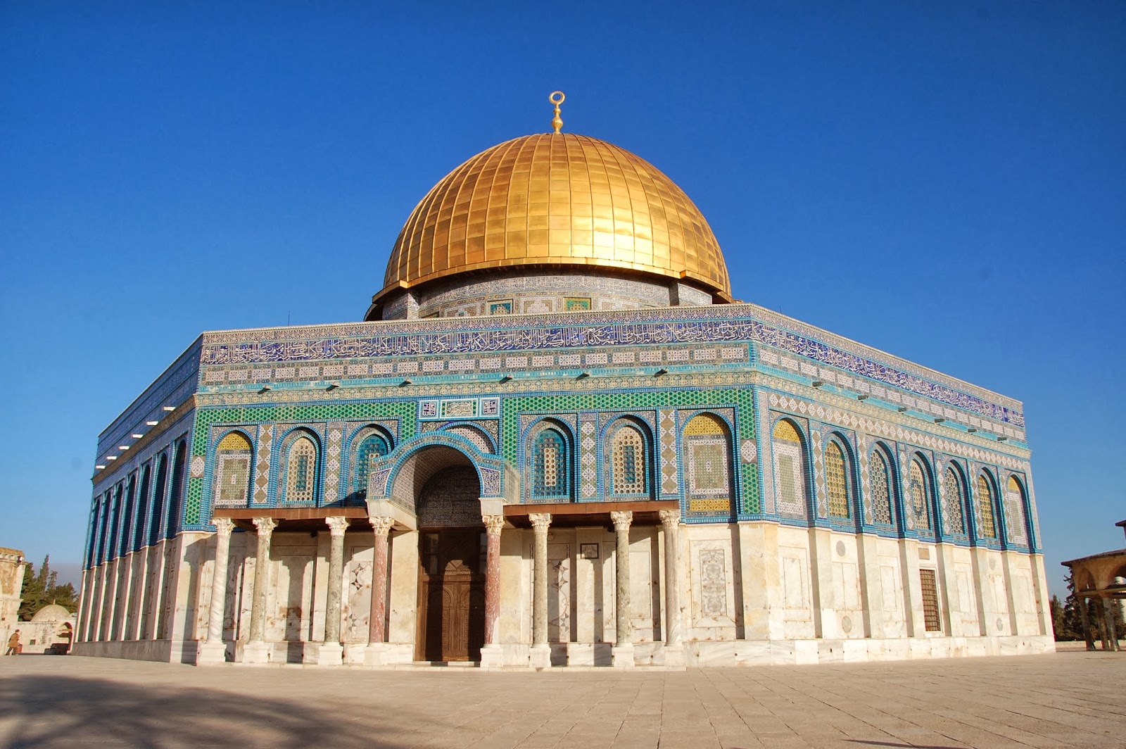 Palestinian territories & Dome of the Rock @Al-Aqsa Mosque and Bayt al-Muqaddas, in the Old City of Jerusalem