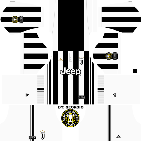 Dream League Soccer Kits Juventus Completo 1718 Dls17