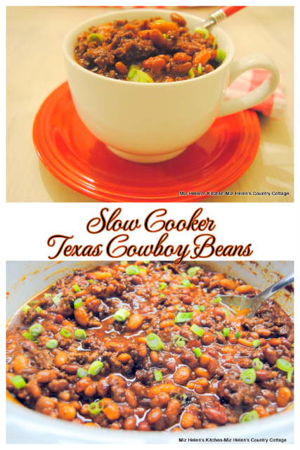 Slow Cooker Texas Cowboy Beans at Miz Helen's Country Cottage
