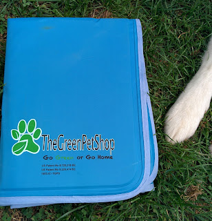 Eco-friendly pet products like this Cool Pet Pad from The Green Pet Shop