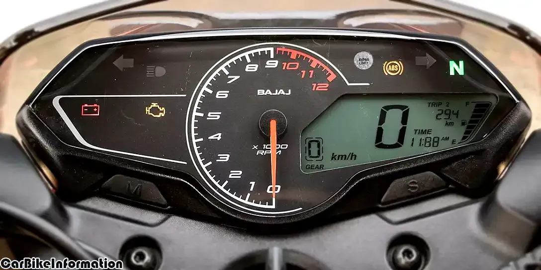 Bajaj Pulsar N150 Console