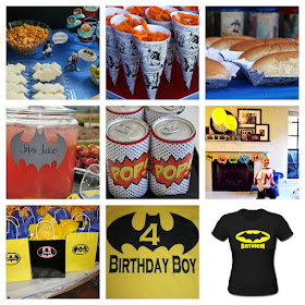 batman birthday party inspiration