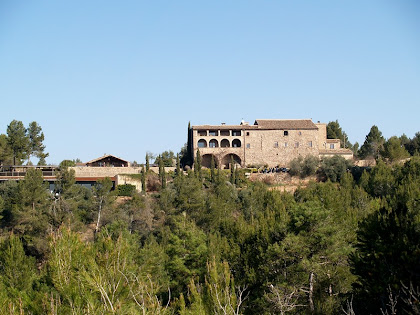 La Garriga des de l'alçada de la carretera de Súria a Castelladral