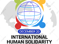 International Human Solidarity Day (IHSD) - 20 December.