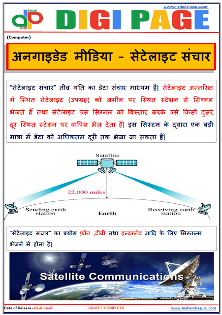 Digi Page-Satellite Communication