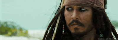 Captain Jack Confused Reaction Gif