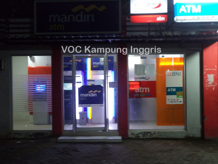 atm bni di jalan brawijaya kampung inggris pare kediri