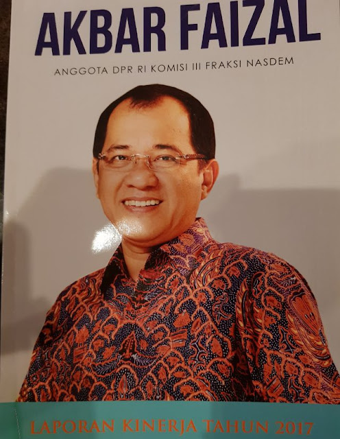 Akbar Faizal Paling Rajin Buat Laporan Kinerja Tahunan | FAKTANEWS.ID