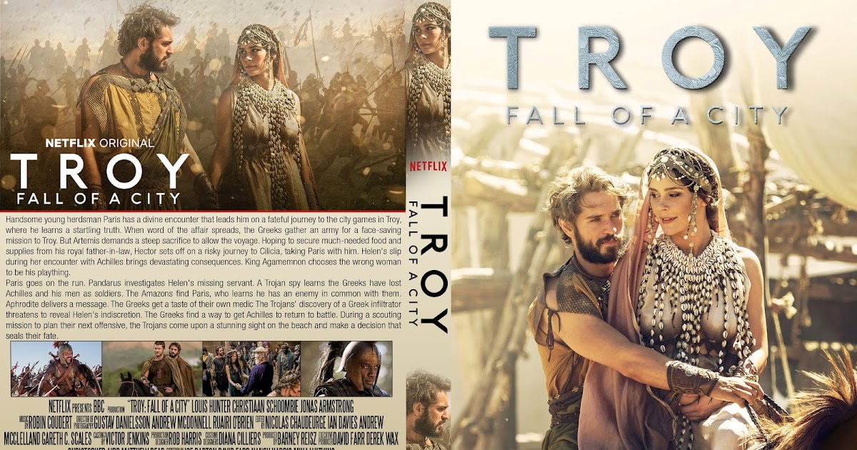 Troy Fall Of A City DVD Cover  Cover Addict - DVD, Bluray 