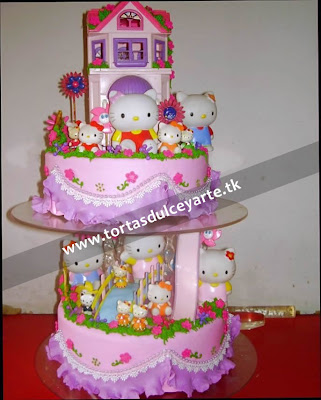 torta hello kitty 1 lima