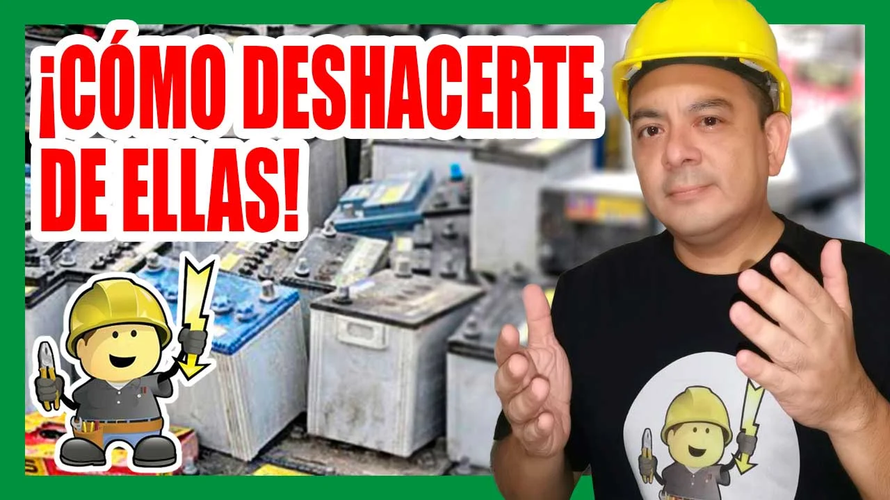 Conoce cómo se reciclan las baterías usadas de plomo-ácido - Instalaciones eléctricas residenciales