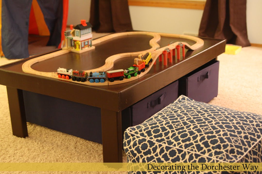 diy wood train