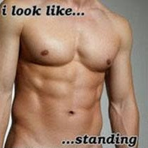 how i look like sitting and standing