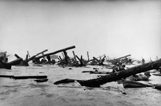 Foto: Desembarco Día D, playa Omaha. Robert Capa