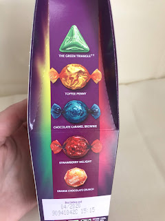 Quality street chocolate caramel brownie 