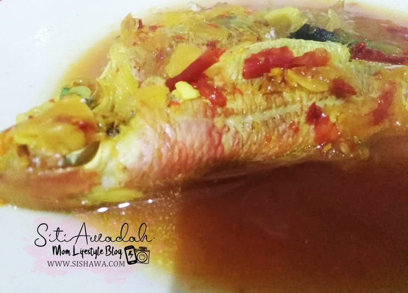 Resepi Ikan Kerisi Masak Singgang Pedas - Sangat Simple 