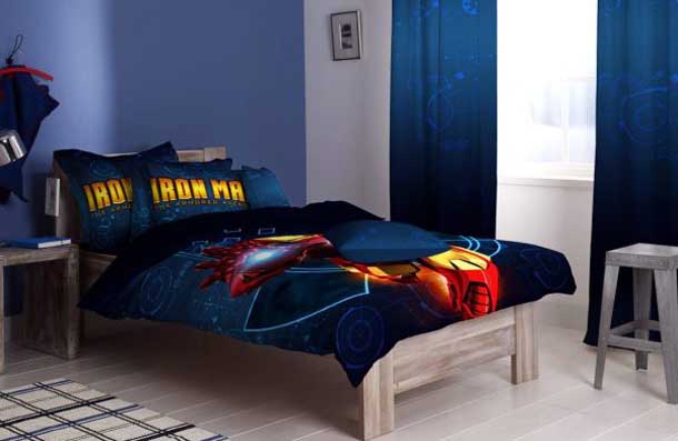 Superhero Bedding Theme For Boys Bedroom