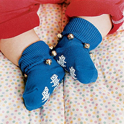 Jingle-Bell Socks