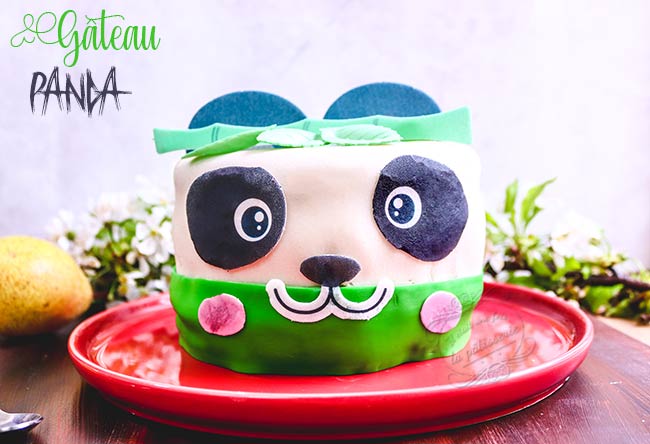 recette gateau panda