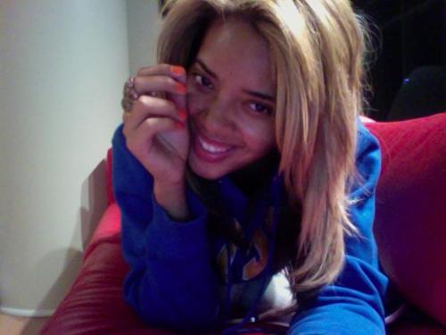 angela simmons blonde hair. Angela Simmons Goes Blonde!